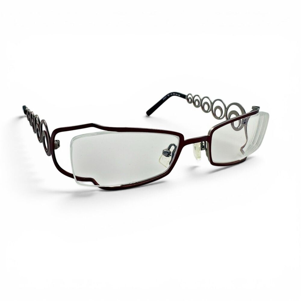 Ziggy by Cendrine O. Ziggy 961 Eyeglasses 48-19-120 Avant-Garde Style FRAME ONLY